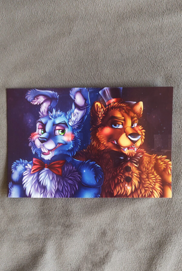 Print FNAF 2 - Toy Freddy & Toy Bonnie 15x10
