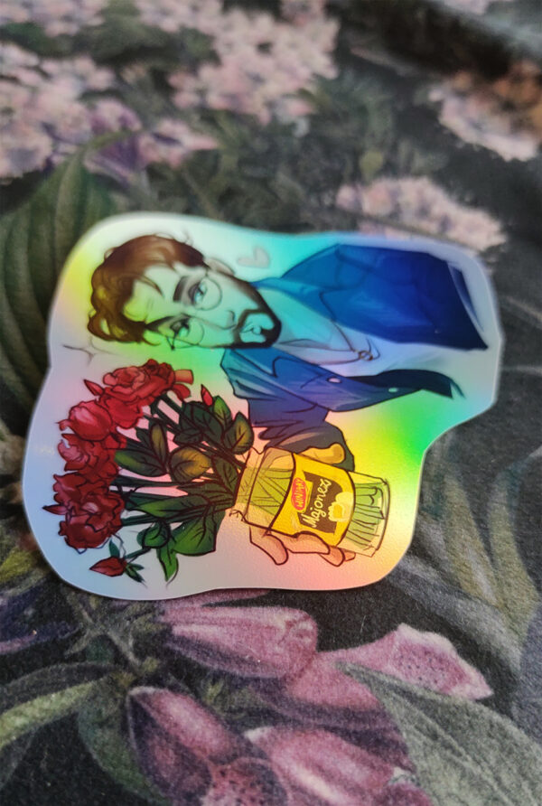 Naklejka holograficzna bbno$ majonez Winiary