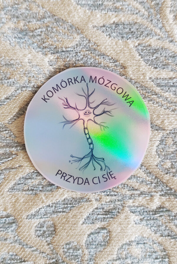 Naklejka holograficzna Komórka Mózgowa