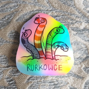 Naklejka rurkowce holo