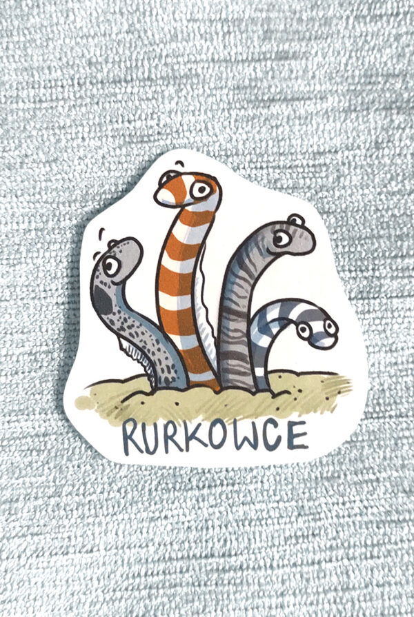Naklejka rurkowce